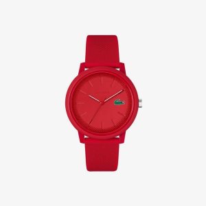 Lacoste 12.12 Red Silicona Correa Rojas | 2914-XPERH