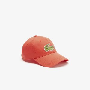 Lacoste Adjustable Organic Algodon Twill Naranjas | 0215-NQOKF