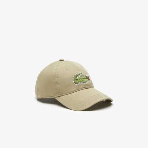 Lacoste Adjustable Organic Algodon Twill Beige | 7159-VRUXB