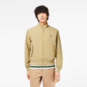 Lacoste Agua-Repellent Light Twill Beige | 9810-VULQJ