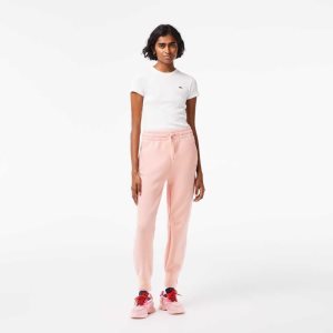 Lacoste Algodon Jersey Trackpants Rosas | 8609-JSKLE