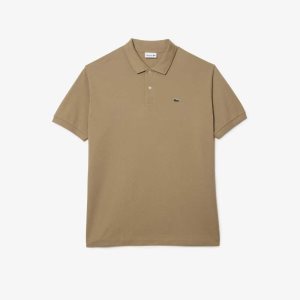 Lacoste Big Fit Algodon Petit Pique Beige | 6298-HKMCB