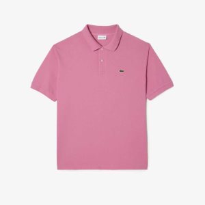 Lacoste Big Fit Algodon Petit Pique Rosas | 5497-HEUAQ