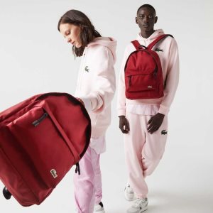 Lacoste Computer Compartment Backpack Rojas | 9430-WELPS