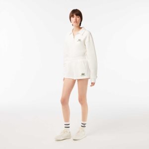 Lacoste Deportivo & Rich Fleece Blancas | 7193-CVGSQ