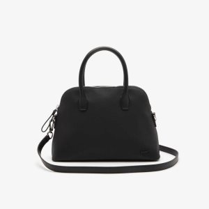 Lacoste Detachable Correa Bugatti Negras | 5367-HJAUV