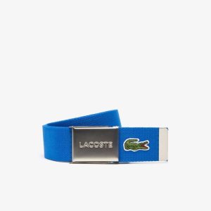 Lacoste Engraved Hebilla Woven Fabric Multicolor | 1682-DQYAK