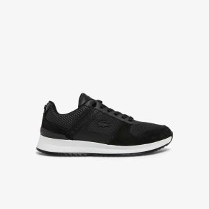 Lacoste Joggeur 2.0 Cuero Negras Negras | 5869-JPBHE