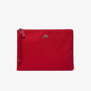 Lacoste L.12.12 Clutch Purse Rojas | 1487-FCXUM