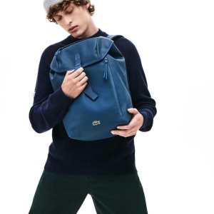 Lacoste L.12.12 Concept Flap Coated Lona Backpack Multicolor | 2857-ARGXF