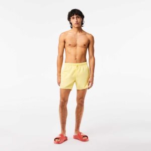 Lacoste Light Quick-Dry Swim Amarillo Verde | 3012-MKETC