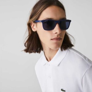 Lacoste Modified Rectangle L.12.12 Premium Azules | 8039-SXDUG