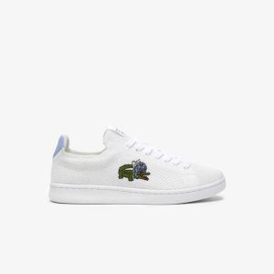 Lacoste Netflix Bridgerton Carnaby Piquee Blancas Azules Claro | 3507-XPWHB