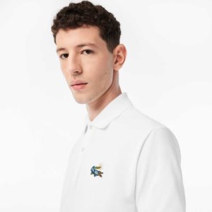 Lacoste Netflix Organic Algodon Gris Beige | 2170-PXDFT