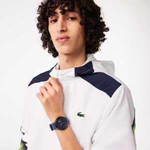 Lacoste Ollie 3 Hands Blue Silicona Azules | 8261-GAOPI