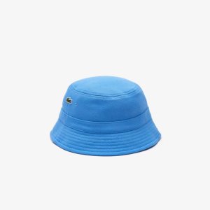 Lacoste Organic Algodon Bucket Azules | 5893-PBXWE