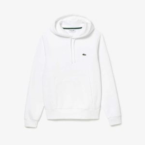 Lacoste Organic Algodon Encapuchado Blancas | 3958-XROSG