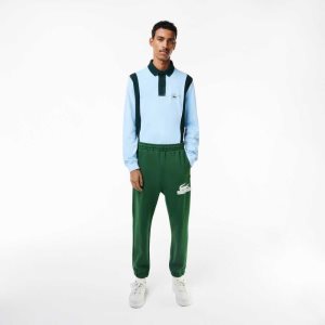 Lacoste Organic Algodon Pista Pants Verde | 2809-YCMLD