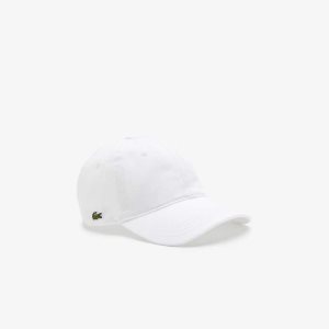 Lacoste Organic Algodon Twill Blancas | 0347-MICWR