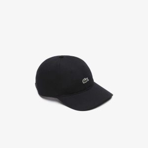 Lacoste Organic Algodon Twill Negras | 9067-SBNJV