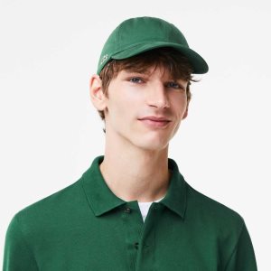 Lacoste Organic Algodon Twill Verde | 6731-ZVSGN