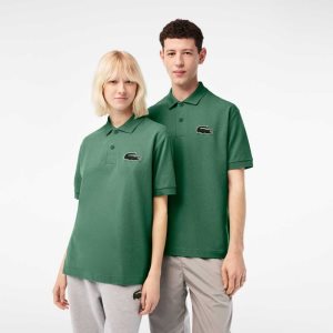 Lacoste Original L.12.12 Loose fit 80's crocodile Kaki Verde | 0815-BPQEA