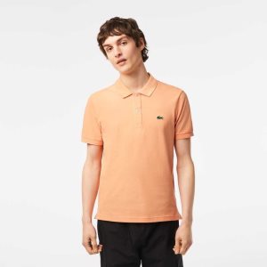 Lacoste Original L.12.12 Slim Fit Petit Pique Algodon Naranjas Claro | 3740-XCDYF