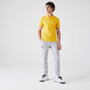 Lacoste Original L.12.12 Slim Fit Petit Pique Algodon Amarillo | 4639-TDRAL