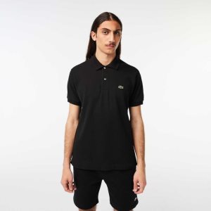 Lacoste Original L.12.12 petit pique cotton Negras | 5904-JHIBZ