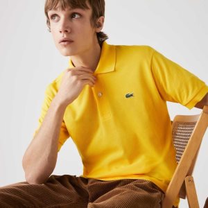 Lacoste Original L.12.12 petit pique cotton Amarillo | 8724-EFNHI