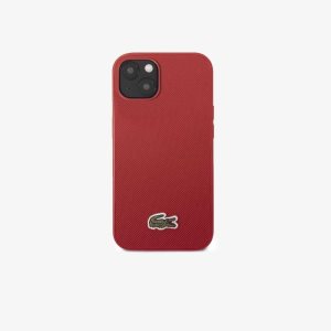 Lacoste Petit Pique Effect iPhone 14 Plus Rojas | 6589-LWZDI