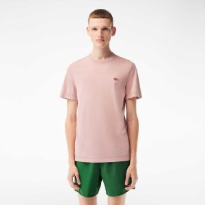 Lacoste Plain Organic Algodon Rosas | 5973-HLNZG