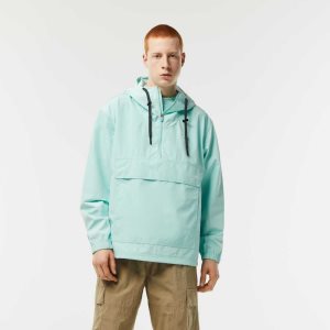 Lacoste Pull Over Encapuchado Verde Menta | 1705-UQMBE