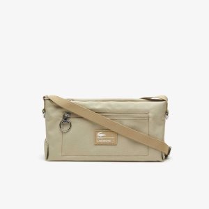 Lacoste Recycled Fiber Zipped Bag Multicolor | 4856-MUFRE