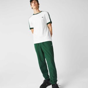 Lacoste Regular Fit Agua-Repellent Verde | 0841-JVWCZ