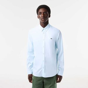 Lacoste Regular Fit Premium Algodon Azules | 2563-XJKFL