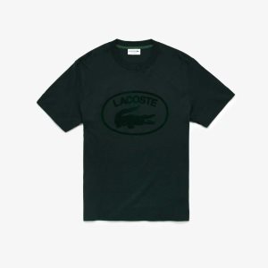 Lacoste Relaxed Fit Branded Algodon Verde | 0418-SVIJR