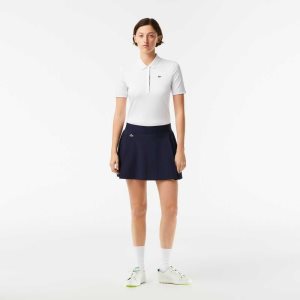 Lacoste SPORT Built-In Corta Golf Azul Marino Azules | 7690-WXLYC