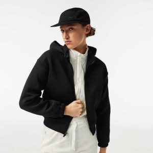 Lacoste SPORT Loose Fit Zip Negras | 0931-NZUJH