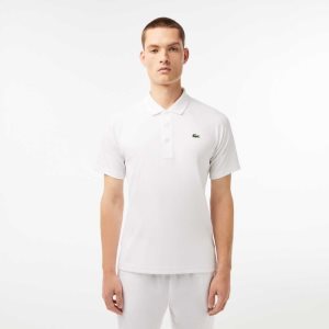 Lacoste SPORT Respirable Abrasion-Resistant Interlock Blancas | 2751-OFESB