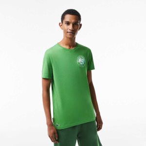 Lacoste SPORT Roland Garros Edition Logo Verde | 2390-OQFJN