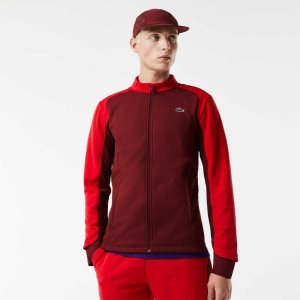 Lacoste SPORT Thermal Golf Jacket Burdeos Rojas | 2530-VOGAS