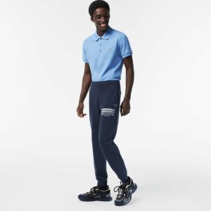 Lacoste Slim Fit Pista Azules | 3819-ONHFW