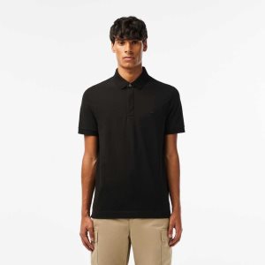 Lacoste Smart Paris Stretch Algodon Negras | 8091-OISAE