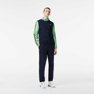 Lacoste Tenis Regular Fit Jogger Set Azul Marino Azules Verde Azul Marino Azules Verde | 8052-DHLVX