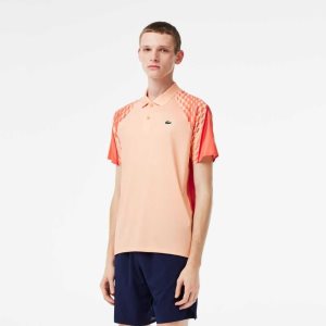 Lacoste Tenis x Novak Djokovic Tricolor Naranjas Claro Naranjas Rojas | 8901-ZCSWB