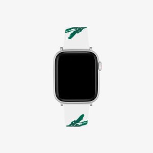 Lacoste White Correa For Apple Blancas | 5781-NQMPC