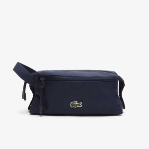 Lacoste Zippered Toiletry Bag Azul Marino | 8659-WIOEG