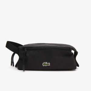 Lacoste Zippered Toiletry Bag Negras | 5239-KLIXZ