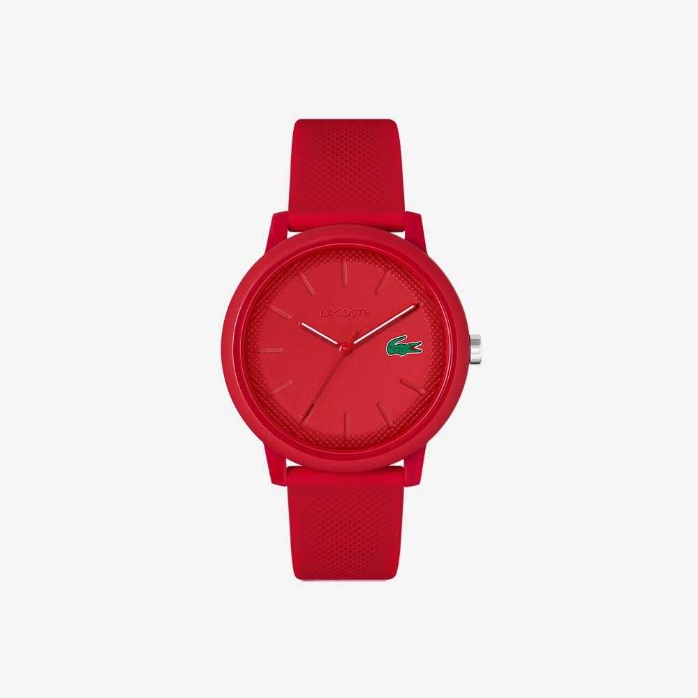 Lacoste 12.12 Red Silicona Correa Rojas | 2914-XPERH